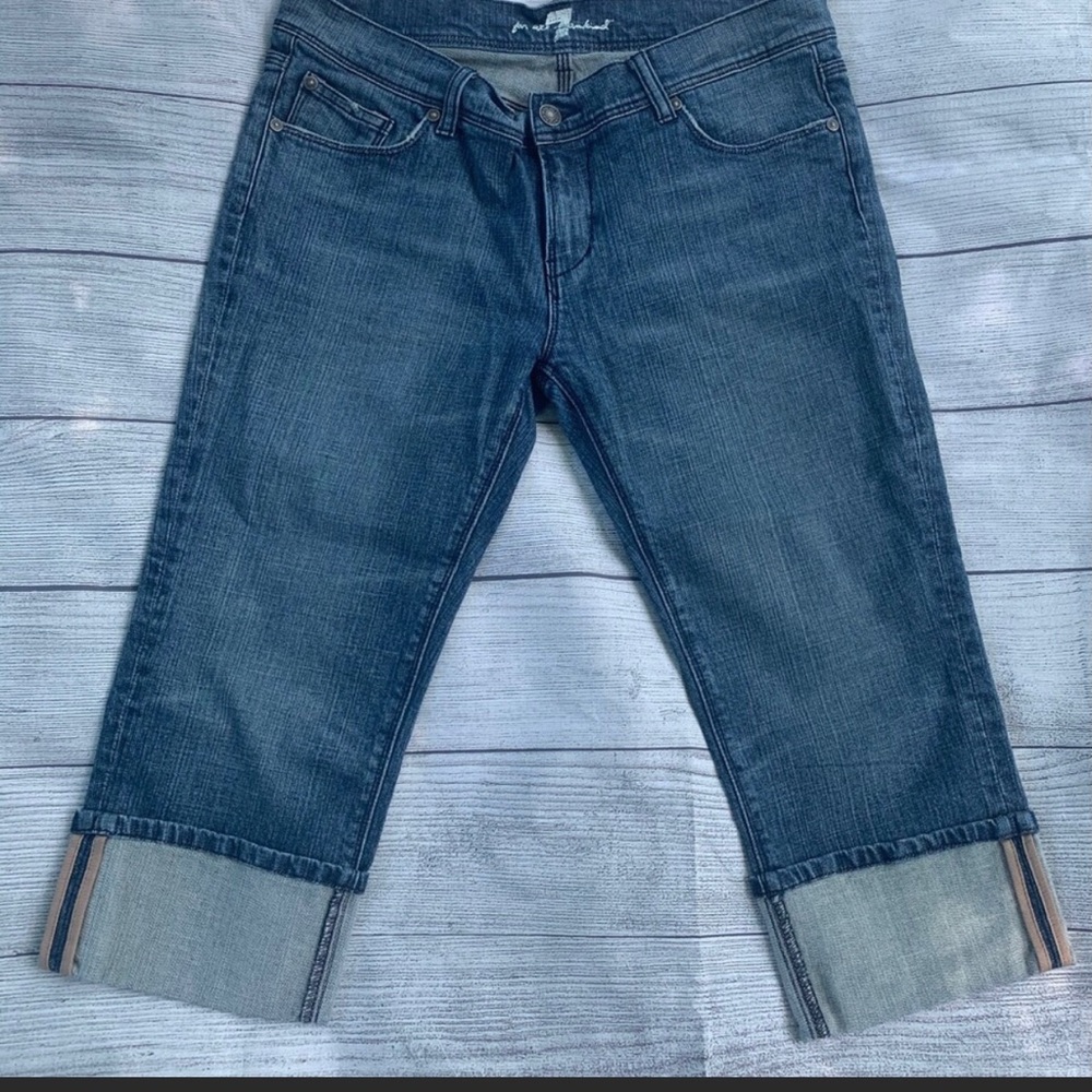 7 For all mankind cropped jeans
